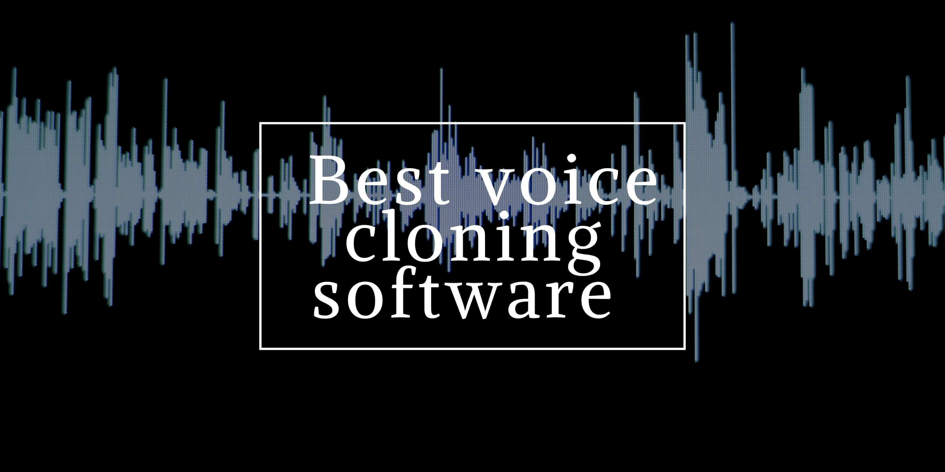 Top 5 Voice Cloning Software for 2024